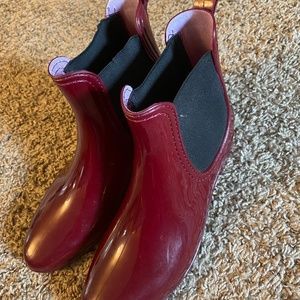 Ankle high rain boots